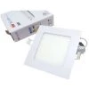 Spot LED Extra Plat Carré BLANC 6W - Blanc Chaud 2300K - 3500K - SILAMP - Blanc Chaud 2300K - 3500K