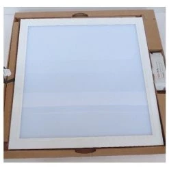 Plafonnier Encastré LED 57W Pavé 600X600mm Blanc 4000K 3381lm Non-dimmable Driver 230V IK07 IP40 PURELED TRAJECTOIRE 003384