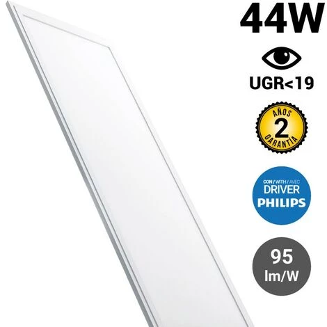 BARCELONA LED Panneau LED 120X30 44W 3900lm Encastrable UGR19 | Blanc Chaud - Blanc Chaud 3 BARCELONA LED Panneau LED 120X30 44W 3900lm Encastrable UGR19 | Blanc Chaud - Blanc Chaud