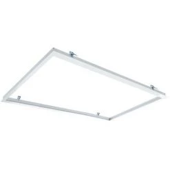 LEDKIA Cadre Encastré Pour Panneaux LED 120x60cm Blanc - Blanc