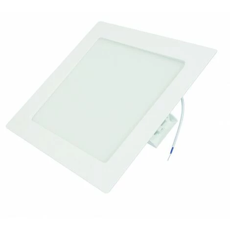 GEFOM Panneau LED Encastrable Et Saillie Carré Aluminium Et Plastique 24W 3 GEFOM Panneau LED Encastrable Et Saillie Carré Aluminium Et Plastique 24W