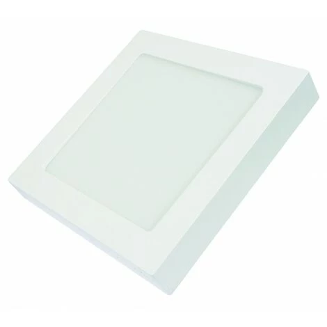 GEFOM Panneau LED Encastrable Et Saillie Carré Aluminium Et Plastique 24W 4 GEFOM Panneau LED Encastrable Et Saillie Carré Aluminium Et Plastique 24W – Image 2