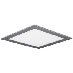 GREENICE Slimline Downlight 18W 1.350Lm 6000ºK Carré Argent 30.000H [GR-RDP1405-18W-CW]