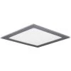 GREENICE Slimline Downlight 25W 2180Lm 4200ºK Carré Argent 30.000H [HO-RDP-25W-MP-W] -Panneau LED Soldes 2022 13386045 1
