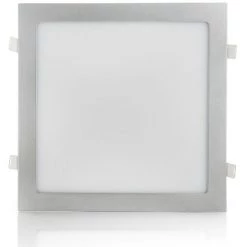 GREENICE Slimline Downlight 25W 2180Lm 4200ºK Carré Argent 30.000H [HO-RDP-25W-MP-W] -Panneau LED Soldes 2022 13386045 4
