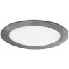 GREENICE Slimline Downlight 18W 1217Lm 3000ºK Rond Nickel Satiné 50.000H [GL-CL-R18N-WW] -Panneau LED Soldes 2022 13386475 1