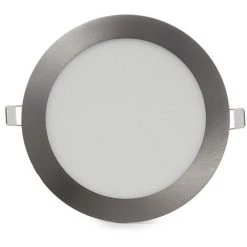GREENICE Slimline Downlight 18W 1217Lm 3000ºK Rond Nickel Satiné 50.000H [GL-CL-R18N-WW] -Panneau LED Soldes 2022 13386475 3