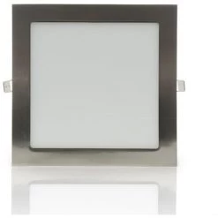GREENICE Slimline Downlight 18W 1.300Lm 6000ºK Carré Nickel Satiné 50.000H [GL-CL-S18N-CW] -Panneau LED Soldes 2022 13386477 3