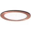 GREENICE Slimline Downlight 12W 805Lm 3000ºK Rond Bronze 50.000H [GL-CL-R12N-B-WW] -Panneau LED Soldes 2022 13386616 1