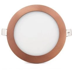 GREENICE Slimline Downlight 12W 805Lm 3000ºK Rond Bronze 50.000H [GL-CL-R12N-B-WW] -Panneau LED Soldes 2022 13386616 4