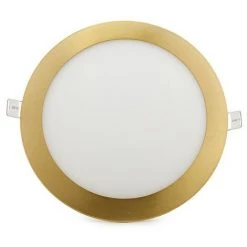 GREENICE Slimline Downlight 18W 1.300Lm 6000ºK Rond Or 50.000H [GL-CL-R18N-G-CW] -Panneau LED Soldes 2022 13386621 4