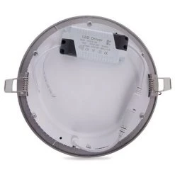 GREENICE Dalle à LEDs Circulaire Ecoline 192mm 15w 1170lm 30.000h Anneau Couleur Argent -Panneau LED Soldes 2022 13889225 4