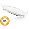 GREENICE Pack 4 Downlight Mince LED 9W 720Lm 4200ºK 30.000H [HO-PLCIR9W-W-4PK-AP] -Panneau LED Soldes 2022 13889250 1