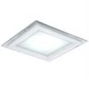 GREENICE Downlight LED 12W 900Lm 4200ºK Carré Verre 30.000H [GR-MB02-12W-W]