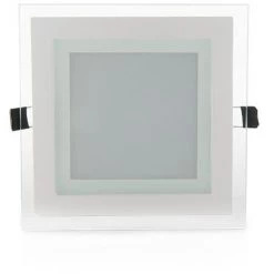 GREENICE Downlight LED 12W 900Lm 4200ºK Carré Verre 30.000H [GR-MB02-12W-W] -Panneau LED Soldes 2022 14033788 3