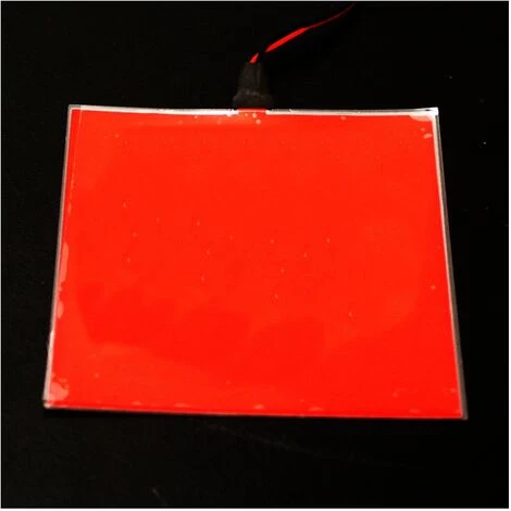 BeMatik - Panneau 100x100 Mm Rouge électroluminescente EL 4 BeMatik - Panneau 100x100 Mm Rouge électroluminescente EL – Image 2