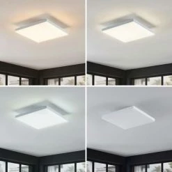 ARCCHIO LED Plafonnier à Intensité Variable 'Blaan' En Métal Pour Salon & Salle à Manger - Blanc 8 ARCCHIO LED Plafonnier à Intensité Variable 'Blaan' En Métal Pour Salon & Salle à Manger - Blanc -Panneau LED Soldes 2022 14901944 3