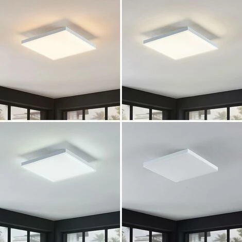 ARCCHIO LED Plafonnier à Intensité Variable 'Blaan' En Métal Pour Salon & Salle à Manger - Blanc 5 ARCCHIO LED Plafonnier à Intensité Variable 'Blaan' En Métal Pour Salon & Salle à Manger - Blanc – Image 3