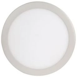 HOROZ ELECTRIC Dalle LED Ronde Extra Plate Dimmable 18W 6400K Ø215mm - Blanc