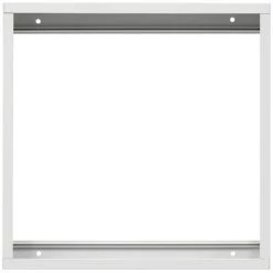 ECD GERMANY Support Panneau LED 30x30 Cm 300x300 Mm Kit Cadre Aluminium Lampe Plafonnier