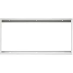 ECD GERMANY Support Panneau LED 60x30 Cm 600x300 Mm Kit Cadre Aluminium Lampe Plafonnier