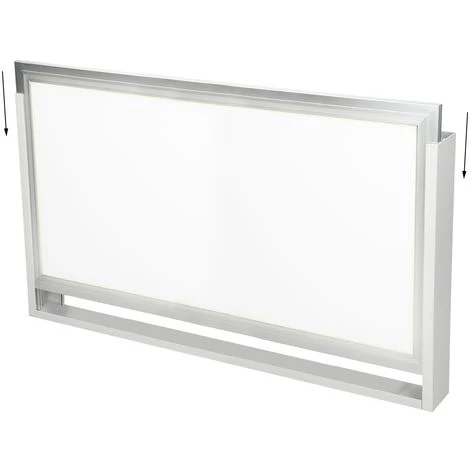 ECD GERMANY Support Panneau LED 60x30 Cm 600x300 Mm Kit Cadre Aluminium Lampe Plafonnier 7 ECD GERMANY Support Panneau LED 60x30 Cm 600x300 Mm Kit Cadre Aluminium Lampe Plafonnier – Image 5