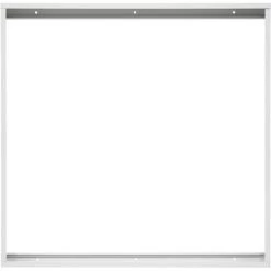 ECD GERMANY Support Panneau LED 60x60 Cm 600x600 Mm Kit Cadre Aluminium Lampe Plafonnier