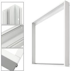 ECD GERMANY Support Panneau LED 60x60 Cm 600x600 Mm Kit Cadre Aluminium Lampe Plafonnier 9 ECD GERMANY Support Panneau LED 60x60 Cm 600x600 Mm Kit Cadre Aluminium Lampe Plafonnier -Panneau LED Soldes 2022 15938090 3