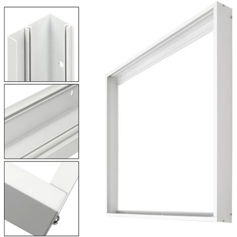 ECD GERMANY Support Panneau LED 60x60 Cm 600x600 Mm Kit Cadre Aluminium Lampe Plafonnier 5 ECD GERMANY Support Panneau LED 60x60 Cm 600x600 Mm Kit Cadre Aluminium Lampe Plafonnier – Image 3