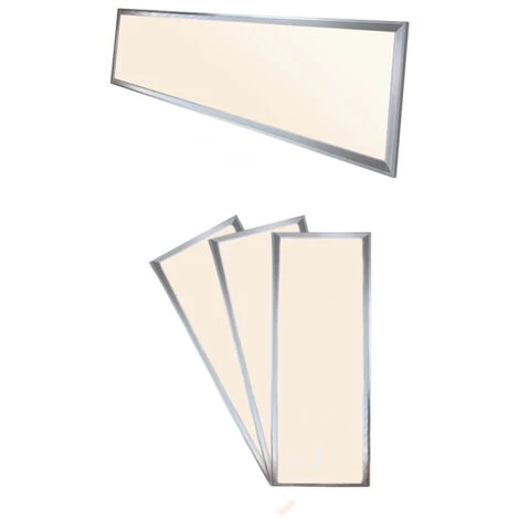 ECD GERMANY Panneau De DPE LED 42W Allemagne - 120 X 30 Cm - 3 Er-Pack - Ultraslim Mince - SMD 3014 - Blanc Chaud 2700K - 220-240 V - Environ 2640 Lumens - Plafonnier Encastré 3 ECD GERMANY Panneau De DPE LED 42W Allemagne - 120 X 30 Cm - 3 Er-Pack - Ultraslim Mince - SMD 3014 - Blanc Chaud 2700K - 220-240 V - Environ 2640 Lumens - Plafonnier Encastré