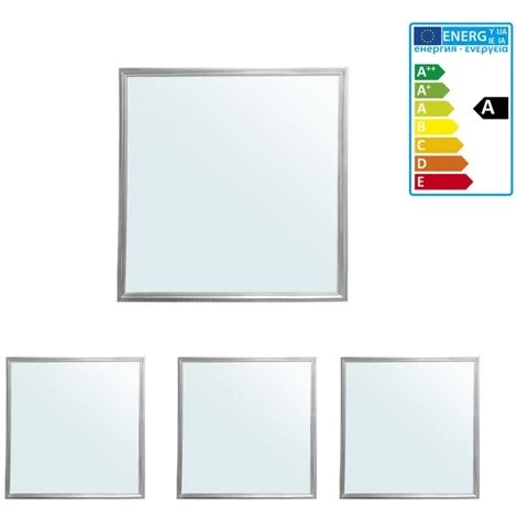 ECD Germany Panneau LED 36W - 62 X 62 Cm - 3 Er-Pack - Ultraslim Mince - SMD 3014 - 6000K Blanc Froid - 220-240 V - Environ 3222 Lumens - Luminaire Encastré Au Plafond 3 ECD Germany Panneau LED 36W - 62 X 62 Cm - 3 Er-Pack - Ultraslim Mince - SMD 3014 - 6000K Blanc Froid - 220-240 V - Environ 3222 Lumens - Luminaire Encastré Au Plafond