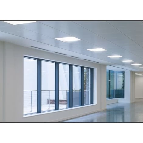 ECD GERMANY Panneau LED Plafonnier 30x30 Cm Blanc Froid 6000K 12W Lampe Pour Plafond 7 ECD GERMANY Panneau LED Plafonnier 30x30 Cm Blanc Froid 6000K 12W Lampe Pour Plafond – Image 5