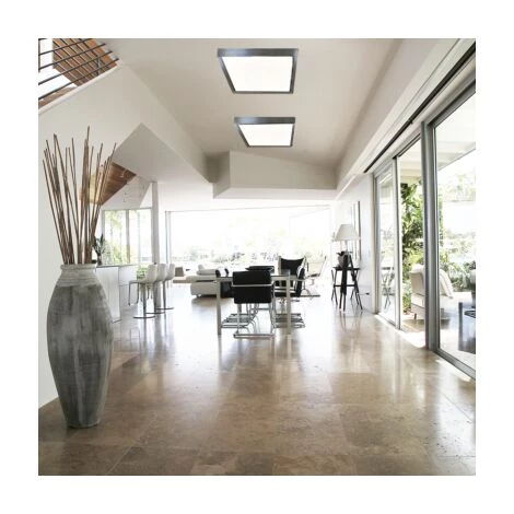 SILAMP Kit Saillie ALU Pour Panneau LED 60x60 Slim (Pack) 4 SILAMP Kit Saillie ALU Pour Panneau LED 60x60 Slim (Pack) – Image 2