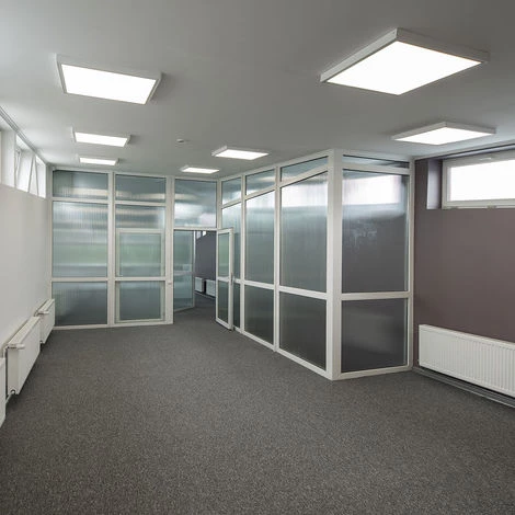 Panneau LED Encastré Au Plafond Grille Lumière Salle De Travail Relax éclairage ALU Lampe Blanc Eglo 96897 4 Panneau LED Encastré Au Plafond Grille Lumière Salle De Travail Relax éclairage ALU Lampe Blanc Eglo 96897 – Image 2