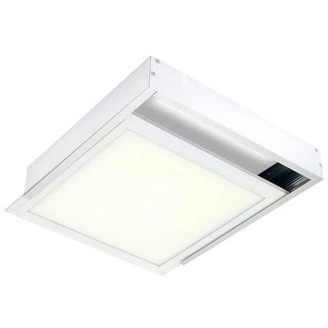 Kit En Saillie BLANC Pour Panneau LED 30x30 Slim - Blanc - SILAMP - Blanc 3 Kit En Saillie BLANC Pour Panneau LED 30x30 Slim - Blanc - SILAMP - Blanc