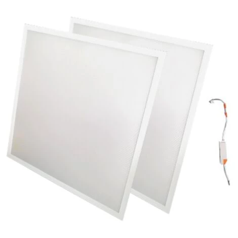 Panneau LED 60x60 48W BLANC (Pack De 2) - Blanc Chaud 2300K - 3500K - SILAMP - Blanc Chaud 2300K - 3500K 3 Panneau LED 60x60 48W BLANC (Pack De 2) - Blanc Chaud 2300K - 3500K - SILAMP - Blanc Chaud 2300K - 3500K