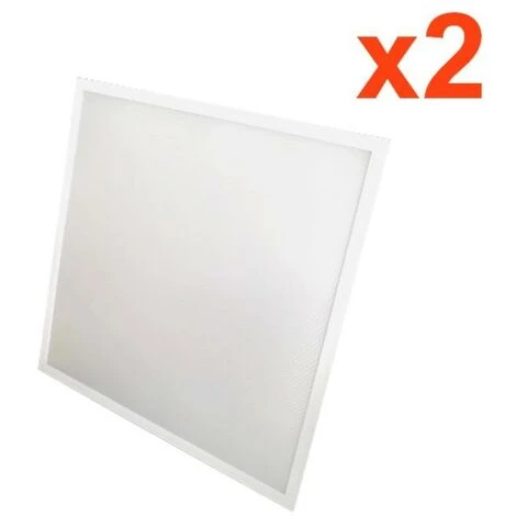 Panneau LED 60x60 48W BLANC (Pack De 2) - Blanc Chaud 2300K - 3500K - SILAMP - Blanc Chaud 2300K - 3500K 6 Panneau LED 60x60 48W BLANC (Pack De 2) - Blanc Chaud 2300K - 3500K - SILAMP - Blanc Chaud 2300K - 3500K – Image 4