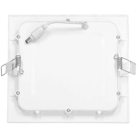 ECD Germany 2 Pack LED Encastré éclairage 3W - Spots De Plafond Du Panneau ULTRASLIM - 220-240 - SMD 2835 à 8,5 X 8,5 Cm - Blanc Neutre 4000K - Spot éclairage Encastré Carré Pour Couloir, Salle De Bains Ou De Cuisine 5 ECD Germany 2 Pack LED Encastré éclairage 3W - Spots De Plafond Du Panneau ULTRASLIM - 220-240 - SMD 2835 à 8,5 X 8,5 Cm - Blanc Neutre 4000K - Spot éclairage Encastré Carré Pour Couloir, Salle De Bains Ou De Cuisine – Image 3