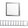 ECD Germany Panneau LED 12W - 30x30 Cm - 10 Pcs - Ultraslim Mince - SMD 3014 - Neutral White 4000K - 220-240 V - 760 Lumen - Plafonnier Plafonnier Montage Suspendu Lumière -Panneau LED Soldes 2022 17053900 1