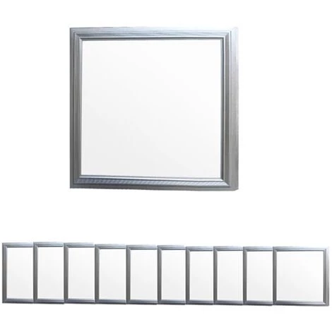 ECD Germany Panneau LED 12W - 30x30 Cm - 10 Pcs - Ultraslim Mince - SMD 3014 - Neutral White 4000K - 220-240 V - 760 Lumen - Plafonnier Plafonnier Montage Suspendu Lumière 3 ECD Germany Panneau LED 12W - 30x30 Cm - 10 Pcs - Ultraslim Mince - SMD 3014 - Neutral White 4000K - 220-240 V - 760 Lumen - Plafonnier Plafonnier Montage Suspendu Lumière