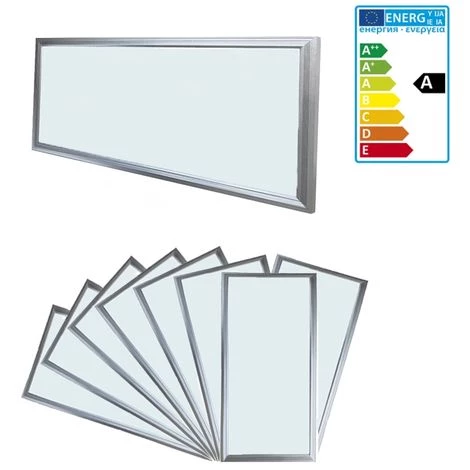 ECD Germany Panneau LED 18W - 60 X 30 Cm - 8-er Pack - Ultraslim Mince - SMD 3014 - 6000K Blanc Froid - 220-240 V - Environ 1450 Lumens - Luminaire Encastré Au Plafond 3 ECD Germany Panneau LED 18W - 60 X 30 Cm - 8-er Pack - Ultraslim Mince - SMD 3014 - 6000K Blanc Froid - 220-240 V - Environ 1450 Lumens - Luminaire Encastré Au Plafond