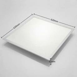 PRIOS LED Plafonnier 'Gelora' Pour Cuisine - Blanc, Argenté 8 PRIOS LED Plafonnier 'Gelora' Pour Cuisine - Blanc, Argenté -Panneau LED Soldes 2022 17461605 3