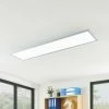 PRIOS LED Plafonnier à Intensité Variable 'Gelora' Pour Cuisine - Blanc, Argenté -Panneau LED Soldes 2022 17461611 1