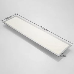PRIOS LED Plafonnier à Intensité Variable 'Gelora' Pour Cuisine - Blanc, Argenté -Panneau LED Soldes 2022 17461611 3