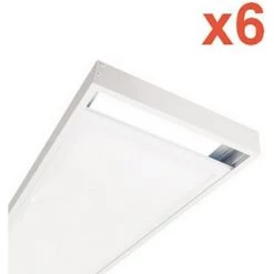 Kit Saillie BLANC Pour Panneau LED 120x30 Slim (Pack) - Blanc - SILAMP - Blanc 11 Kit Saillie BLANC Pour Panneau LED 120x30 Slim (Pack) - Blanc - SILAMP - Blanc -Panneau LED Soldes 2022 17615674 5