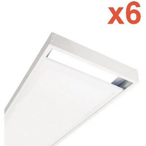 Kit Saillie BLANC Pour Panneau LED 120x30 Slim (Pack) - Blanc - SILAMP - Blanc 7 Kit Saillie BLANC Pour Panneau LED 120x30 Slim (Pack) - Blanc - SILAMP - Blanc – Image 5