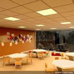 GREENICE Panneau LED 40W 4000Lm 4200ºK 60x60Cm Treillis UGR19 30.000H [HO-PG-600x600-40W-W] -Panneau LED Soldes 2022 17894570 4