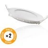 GREENICE Pack 2 Downlight Mince LED 6W 400Lm 4200ºK Rond 30.000H [JL-GP-LZ-1-W-PK2-AP] -Panneau LED Soldes 2022 17895236 1