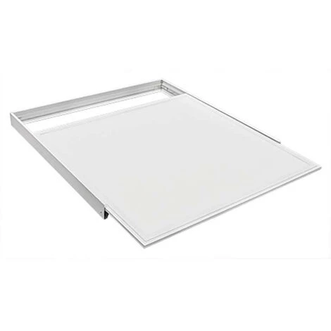 OPTONICA Cadre Support En Aluminium Pour Installation Saillie Dalle LED 600x600 Blanc 4 OPTONICA Cadre Support En Aluminium Pour Installation Saillie Dalle LED 600x600 Blanc – Image 2