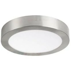KANLUX Downlight LED 18W Rond ∅215mm Nickel Satiné - Blanc Naturel 4000K